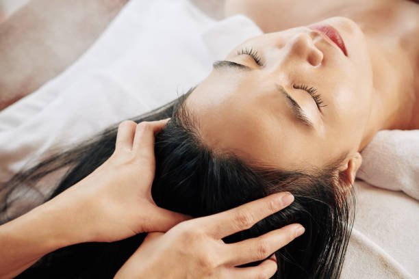 Relaxing Head Massage